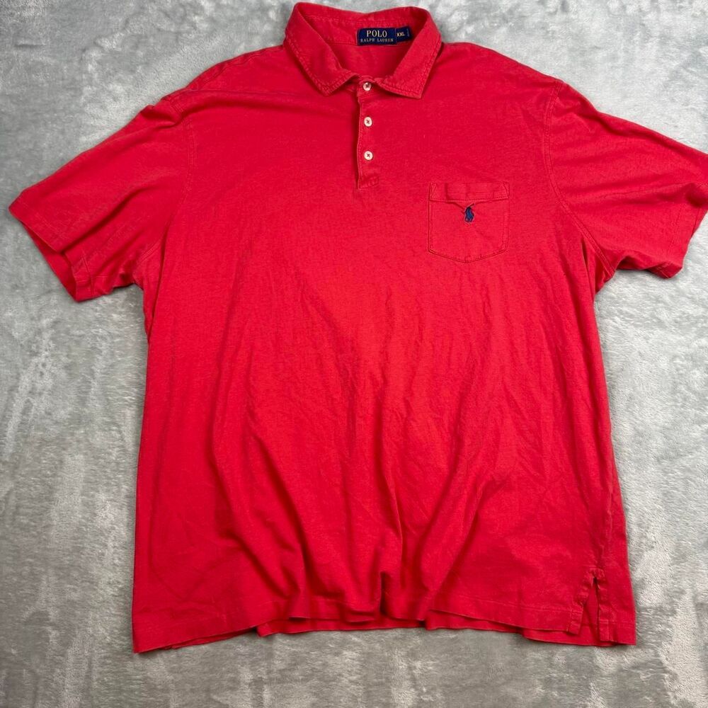 Polo-ralph-lauren Men's Red Polo-shirts
